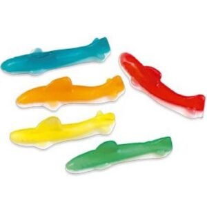 Tiburones de colores
